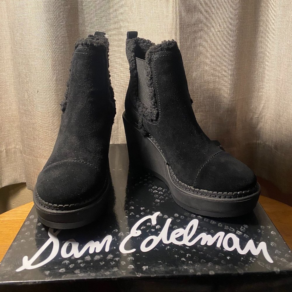 Sam Edelman Reagan Boot Heeled Black Size 5.5